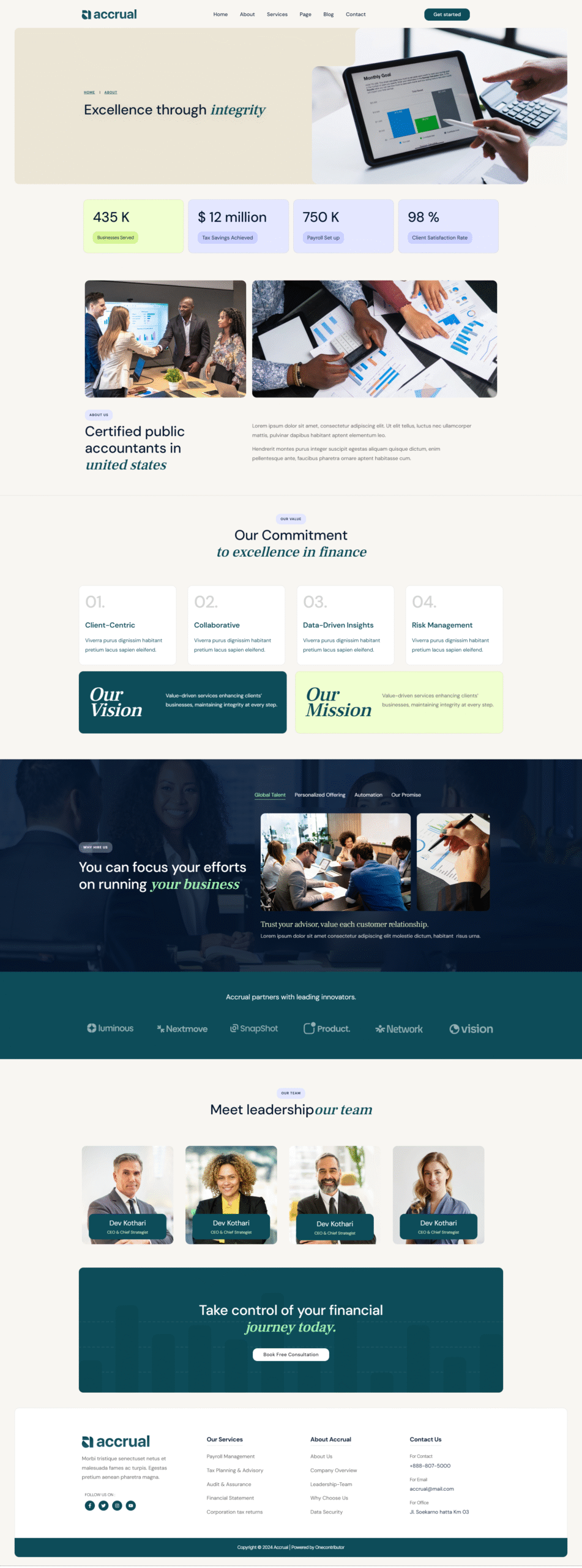 Accrual – Accounting and Finance Elementor Template Kit - Image 7