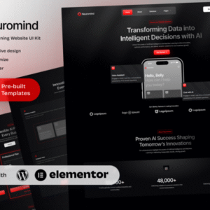 NeuroMind – AI and Machine Learning Elementor Template Kit