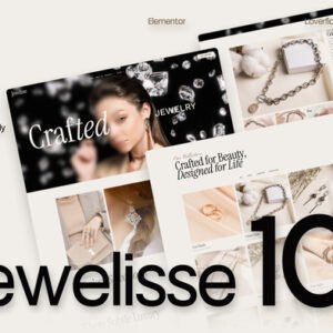Jewelisse – Modern Luxury Jewelry Store Elementor Template Kit