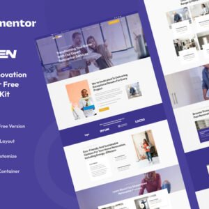 Horen – Home Renovation Services Elementor Template Kit