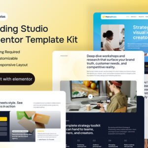 MaknaStudio – Branding Studio Elementor Pro Template Kit