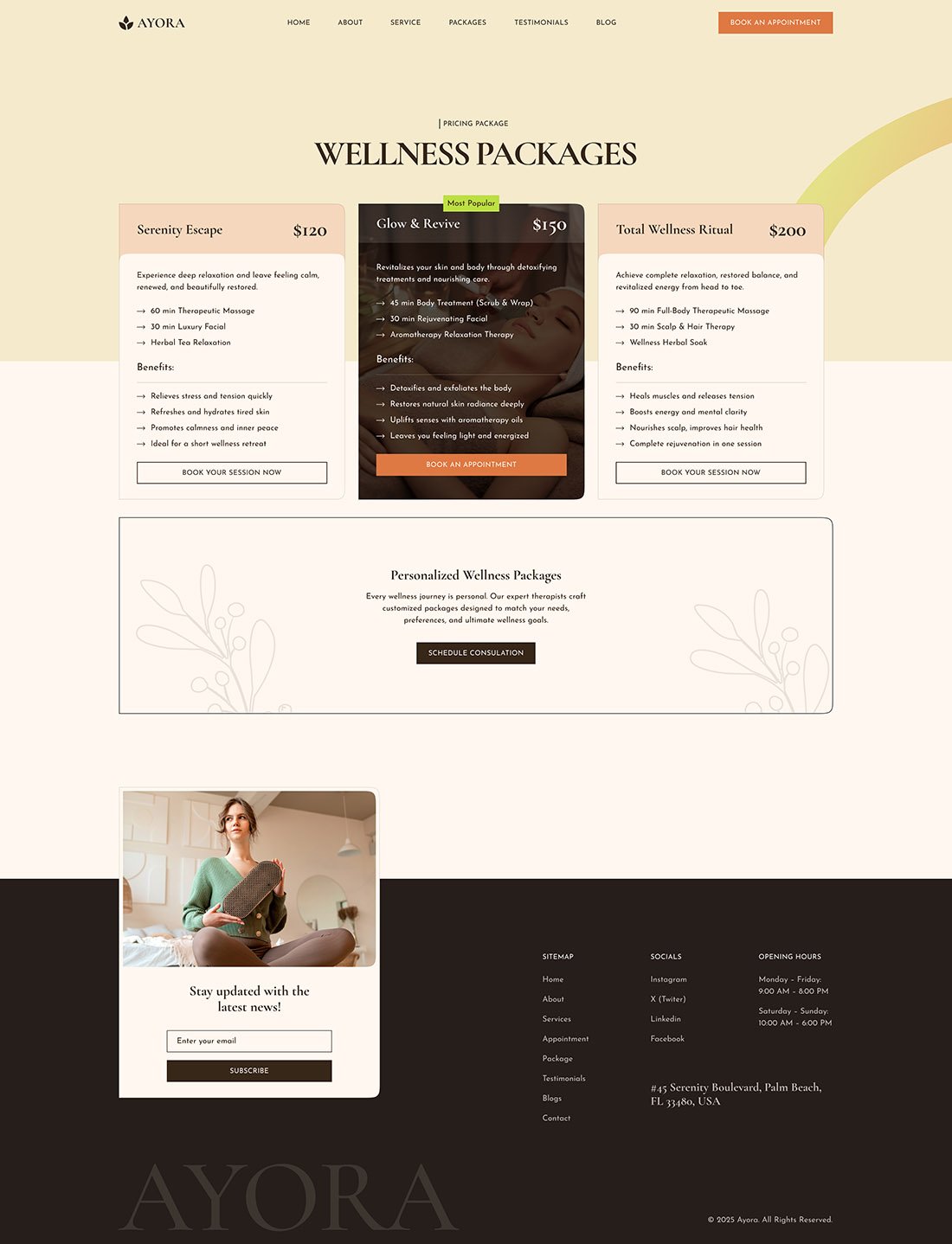 Ayora – Spa and Wellness Elementor Pro Template Kit - Image 6