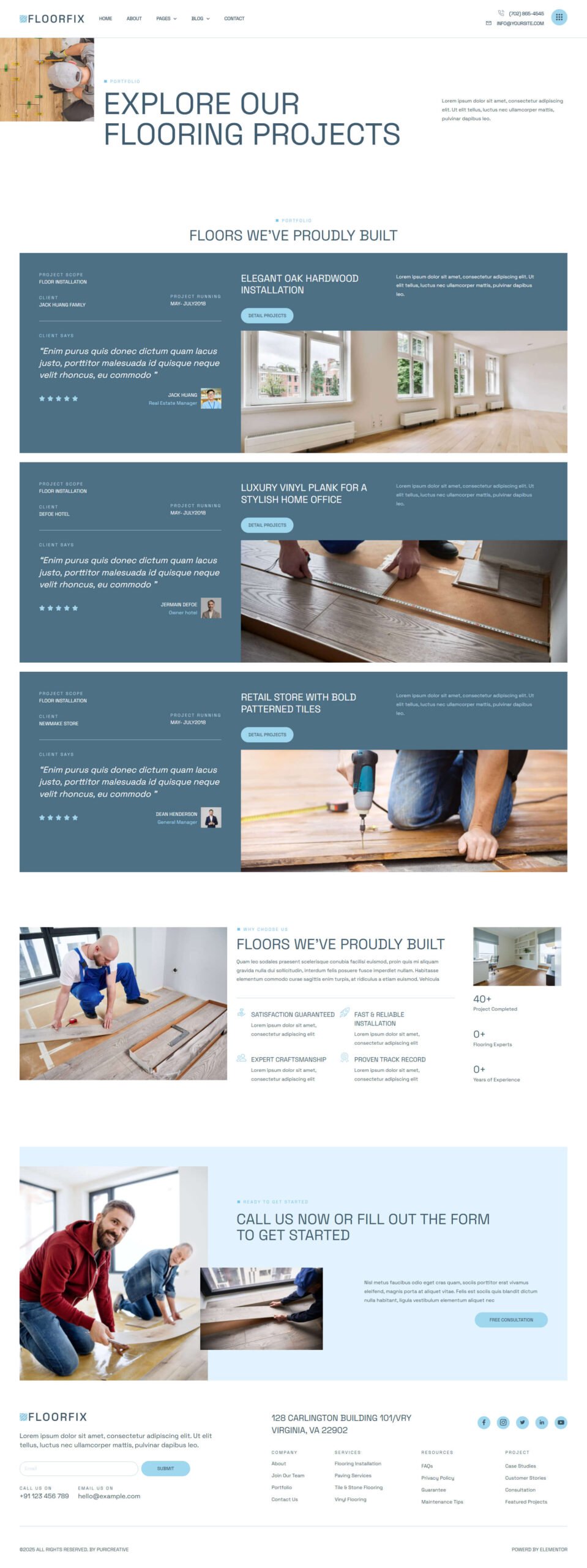 Floorfix – Paving and Flooring Services Elementor Pro Template Kit - Image 5