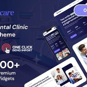 Primecare – Dentist and Dental Clinic WordPress Theme