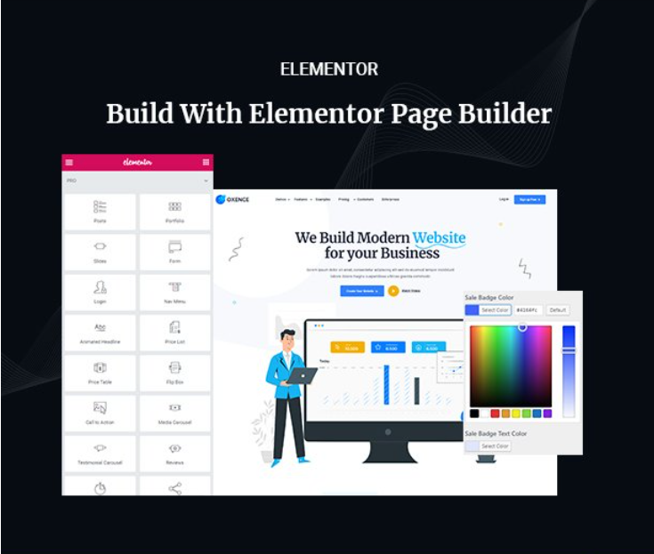 Oxence - Web Design Agency Elementor WordPress Theme - Image 3