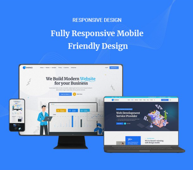 Oxence - Web Design Agency Elementor WordPress Theme - Image 4