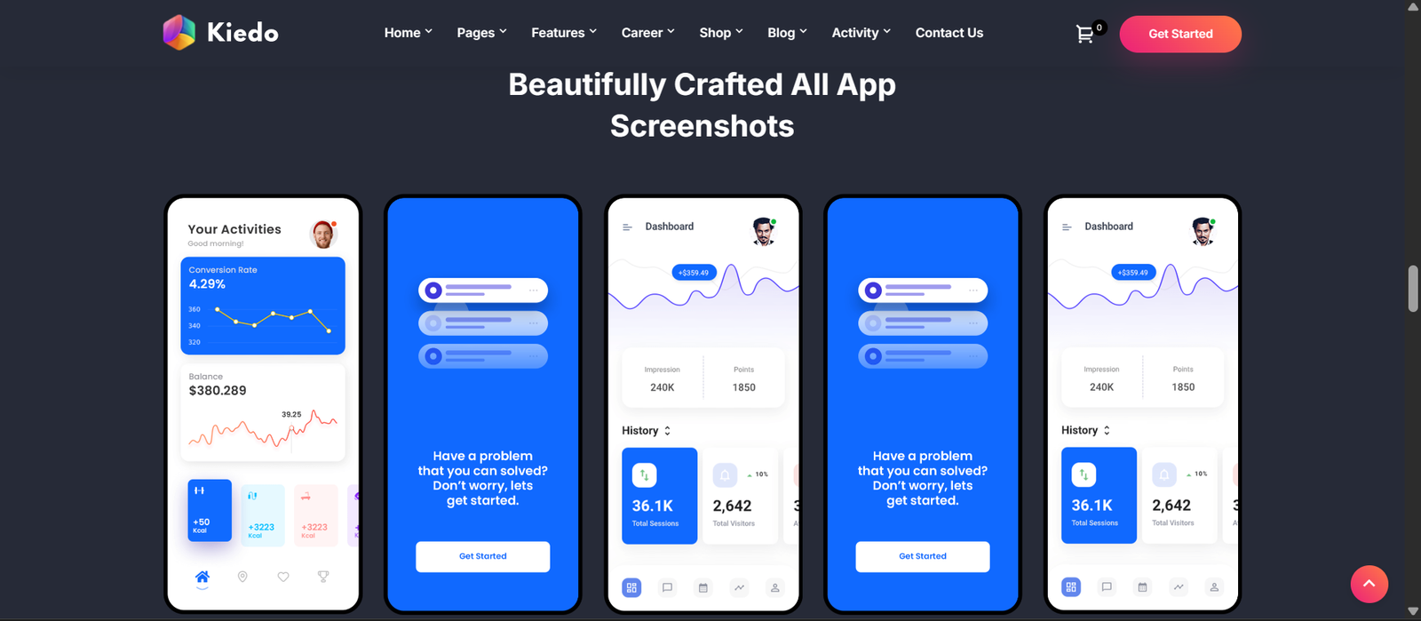Kiedo - App & SaaS Software Landing Elementor WordPress Theme - Image 4