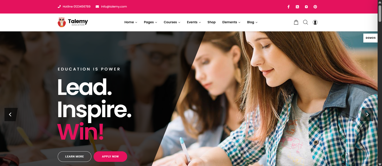 Talemy - LMS Education WordPress Theme - Image 2