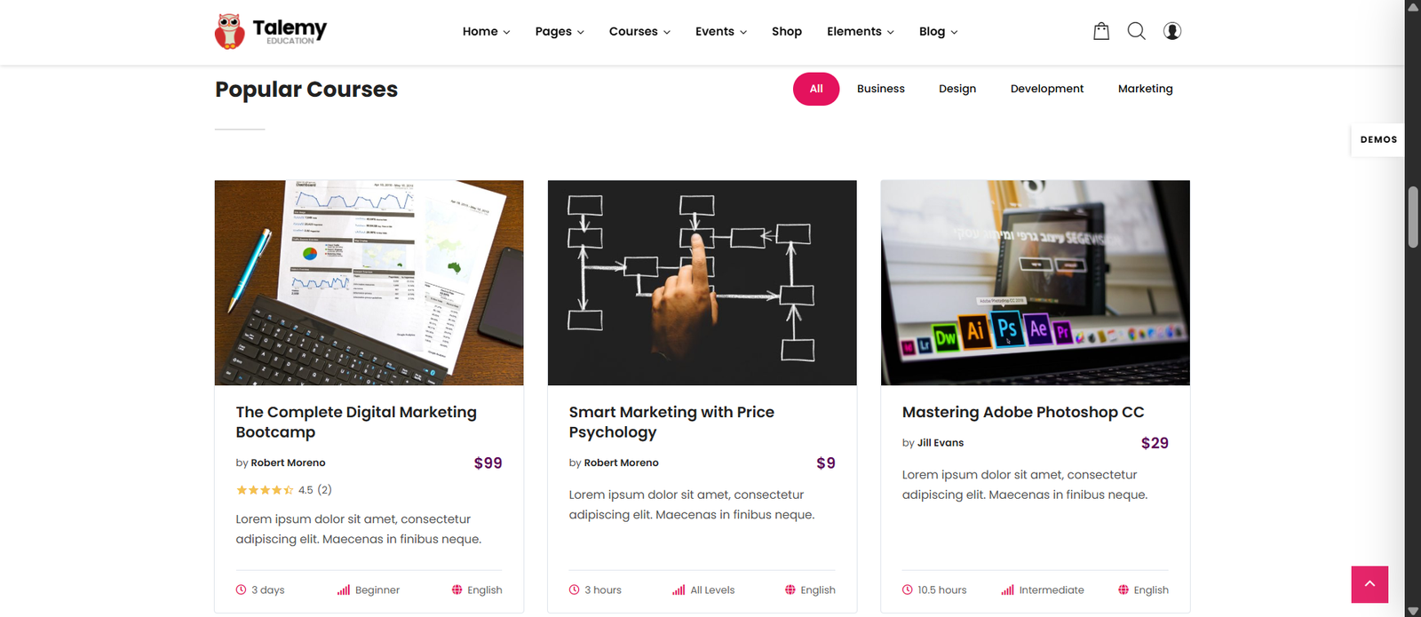 Talemy - LMS Education WordPress Theme - Image 4