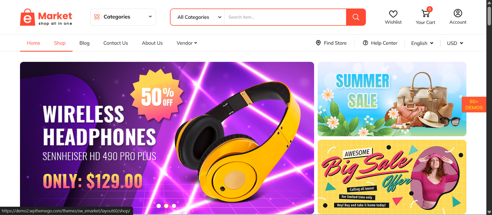 Emarket | Multipurpose WooCommerce Theme - Image 2