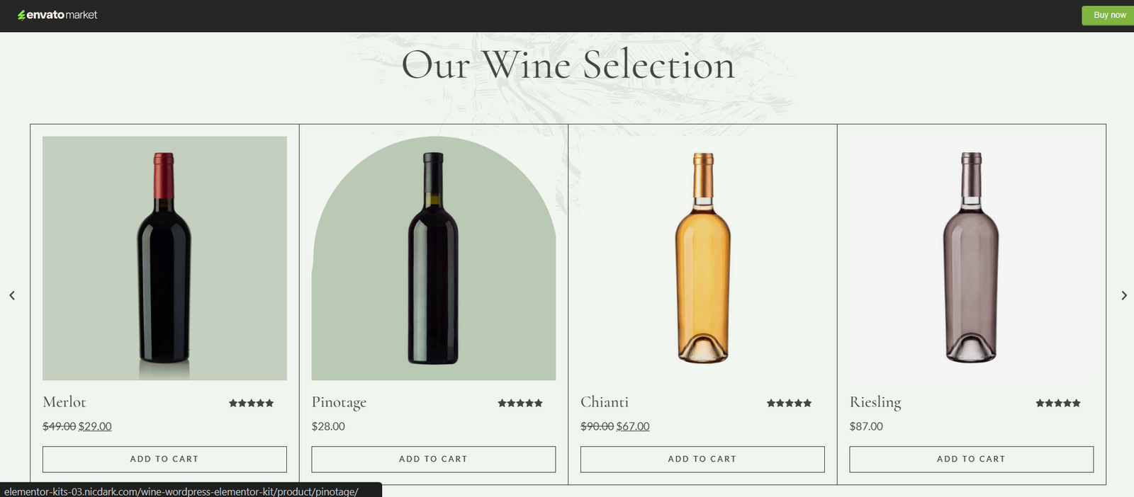 Vintneri – Wine Shop and Winery Elementor Pro Template Kit - Image 4