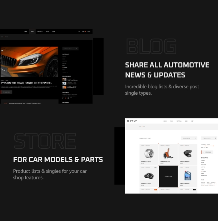 ShiftUp - Car Repair & Auto Services WordPress Theme - Image 2