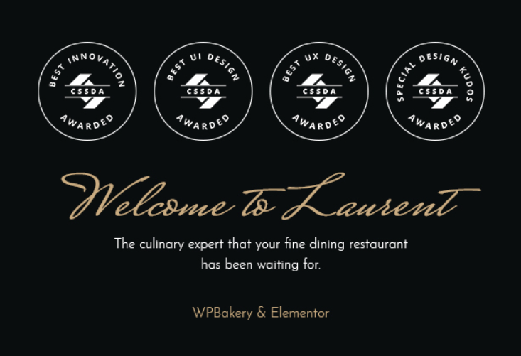 Laurent Elegant Restaurant Theme - Image 2