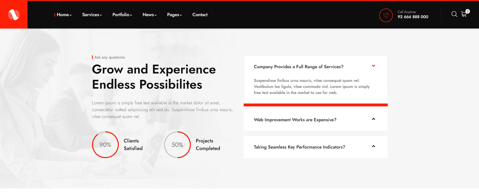 Sominx – Creative Business Agency WordPress Theme - Image 3
