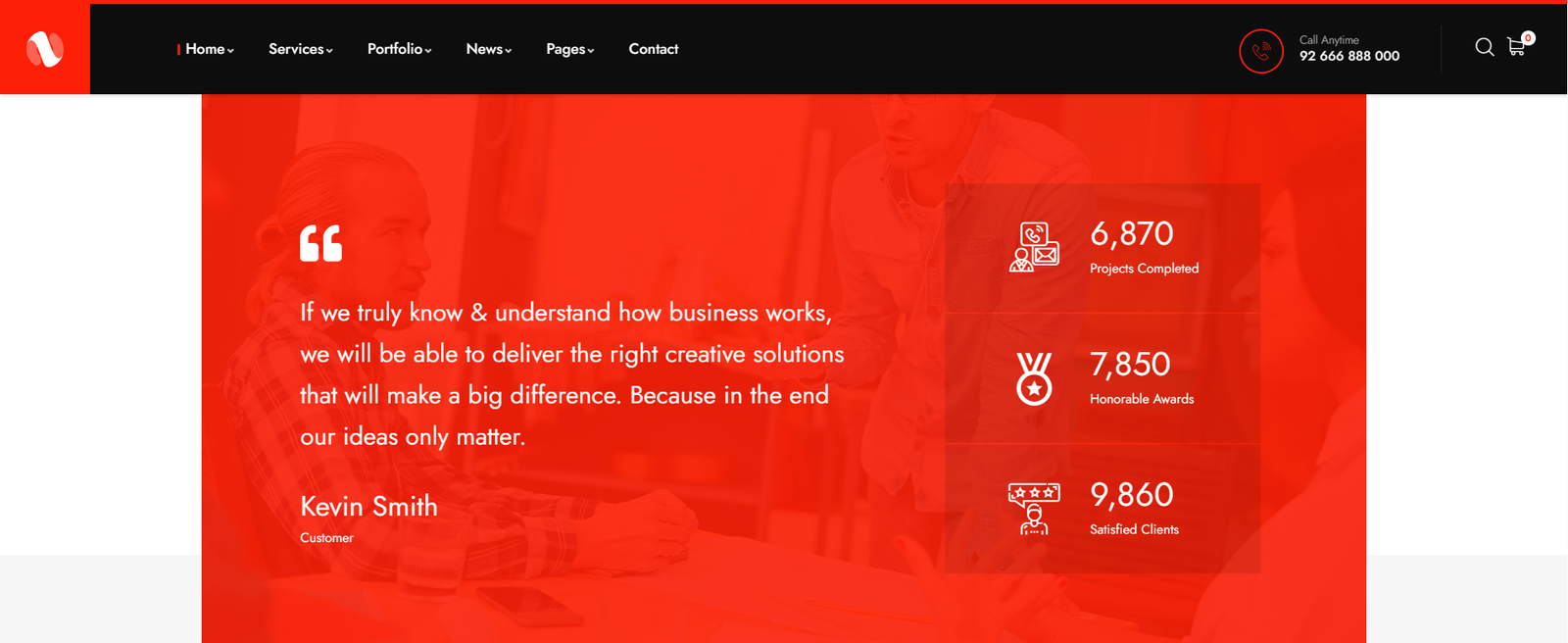 Sominx – Creative Business Agency WordPress Theme - Image 2