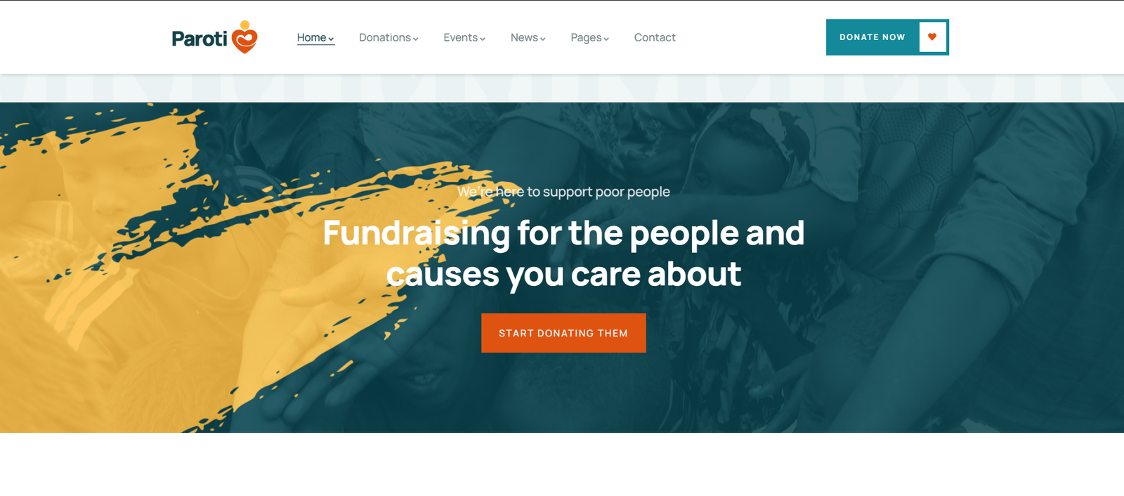 Paroti – Nonprofit Charity WordPress Theme - Image 4