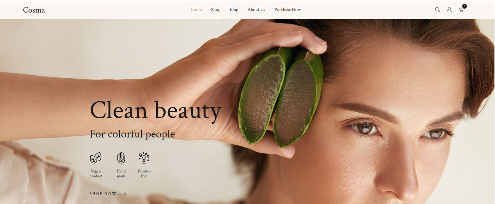 Cosma – Beauty Cosmetics WordPress Theme - Image 2