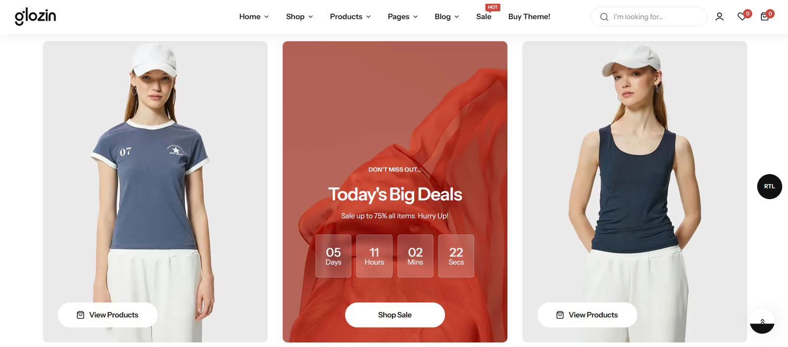 Glozin – Multipurpose WooCommerce WordPress Theme - Image 4