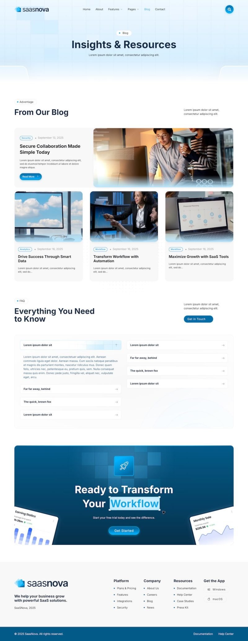 SaaSNova – Software and Saas Elementor Template Kit - Image 3