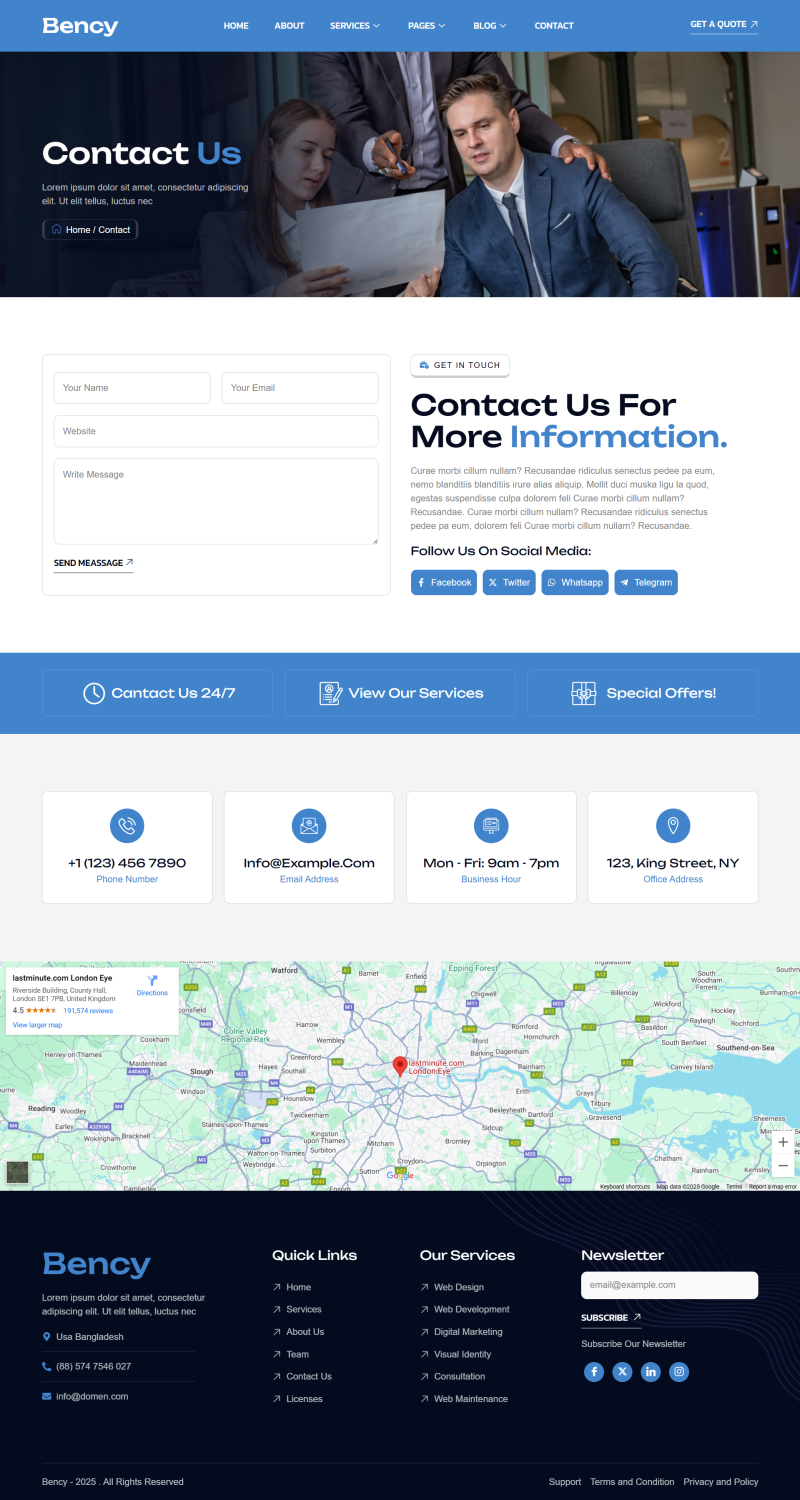 Bency – Digital Agency Elementor Template Kit - Image 7