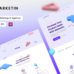 Marketin – Business Startup and Agency Elementor Template Kit
