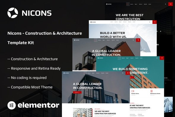 Nicons – Construction and Architecture Template Kit