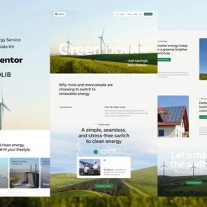 Ecoflux – Renewable Energy and Solar Panel Elementor Template Kit