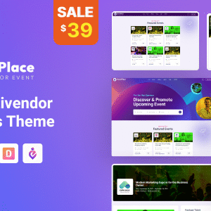 Eventplace – Multivendor Event Management WordPress Theme