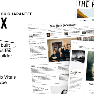 The Fox – Minimal News Magazine WordPress Theme