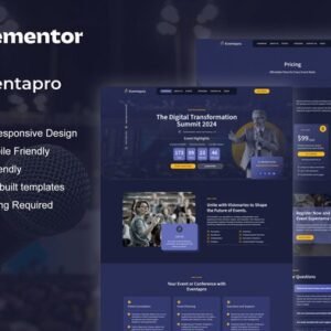 Meetalk – Event and Conference Elementor Pro Template Kit