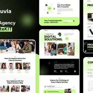 Nuvia – Digital Agency Elementor Template Kit