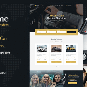 Limme – Limousine Transfers and Car Dealer WordPress Theme
