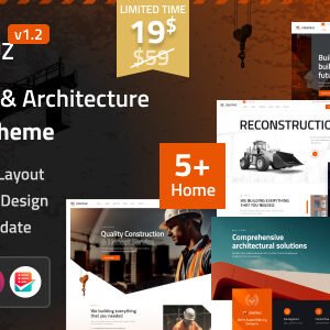Construz - Construction & Architecture WordPress Theme