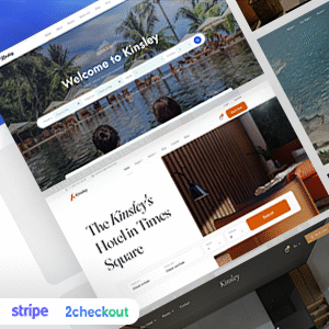 Kinsley - Hotel Booking Theme