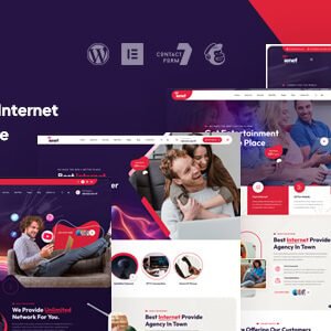 Ienet – Broadband TV and Internet WordPress Theme