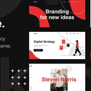 Skape – Creative & Modern Agency WordPress Theme