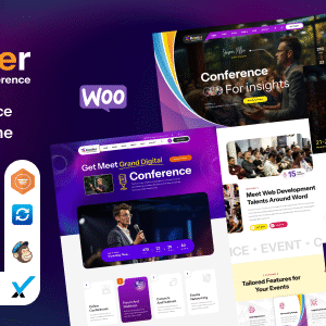 Konfer – Conference and Event WordPress Theme