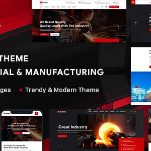 Steeler – Industrial and Manufacturing WordPress Theme