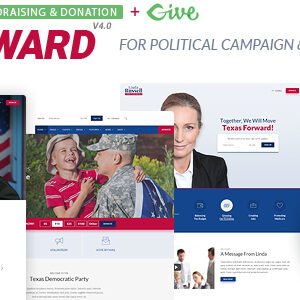 inForward – Political Campaign and Party WordPress Theme