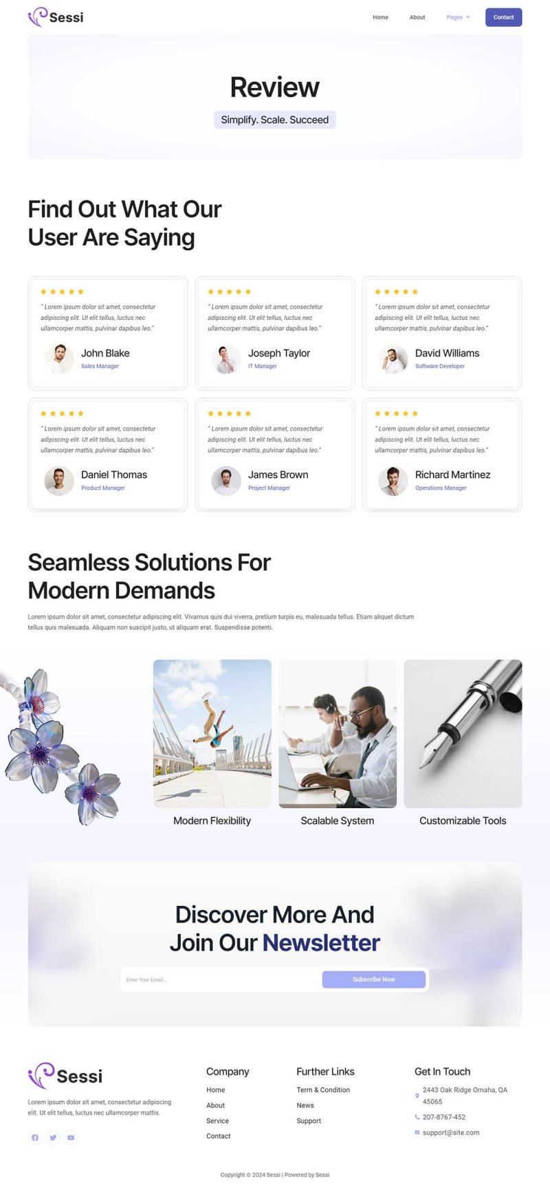 Sessi – Saas and Virtual Agency Elementor Template Kit - Image 8