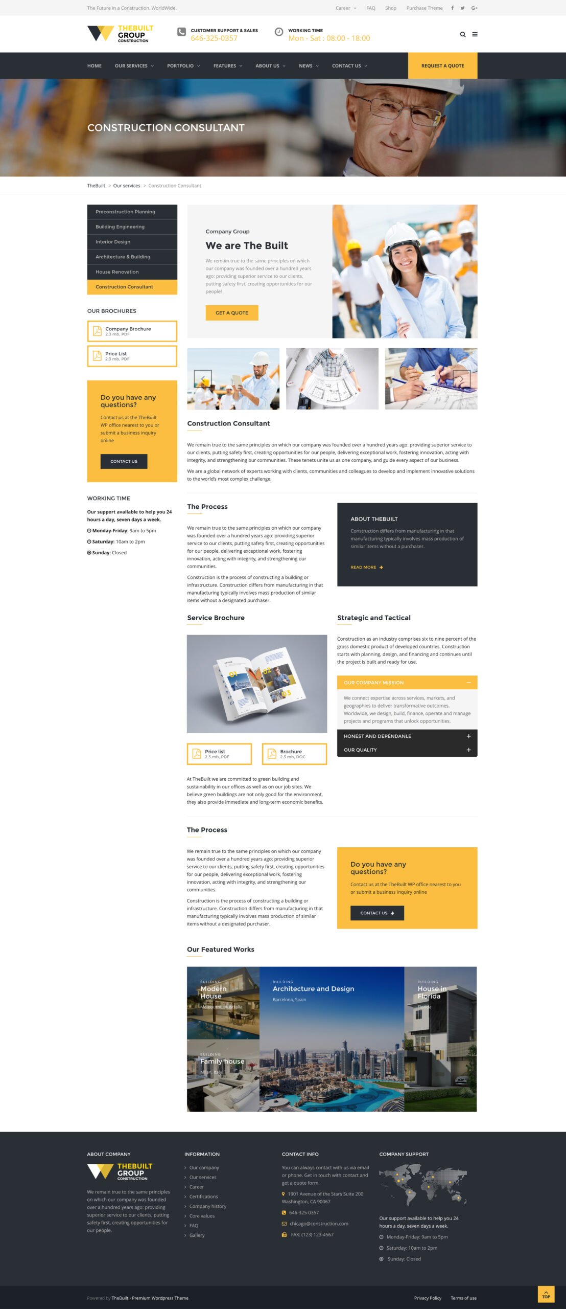 TheBuilt – Construction and Architecture WordPress theme - Image 3