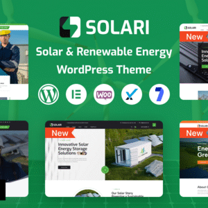 Solari – Ecology and Solar Energy WordPress Theme