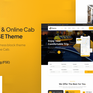 Taxico – Taxi Company and Online Cab Service Theme