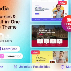 Acadia – Education WordPress Theme