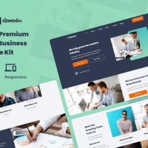Kanca – Startup Business Consulting Elementor Template Kit