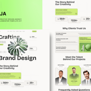 Toraja – Creative Agency Elementor Template Kit