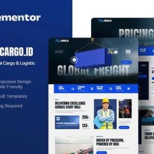 Cargoid – Modern Global Cargo and Logistic Elementor Template Kit