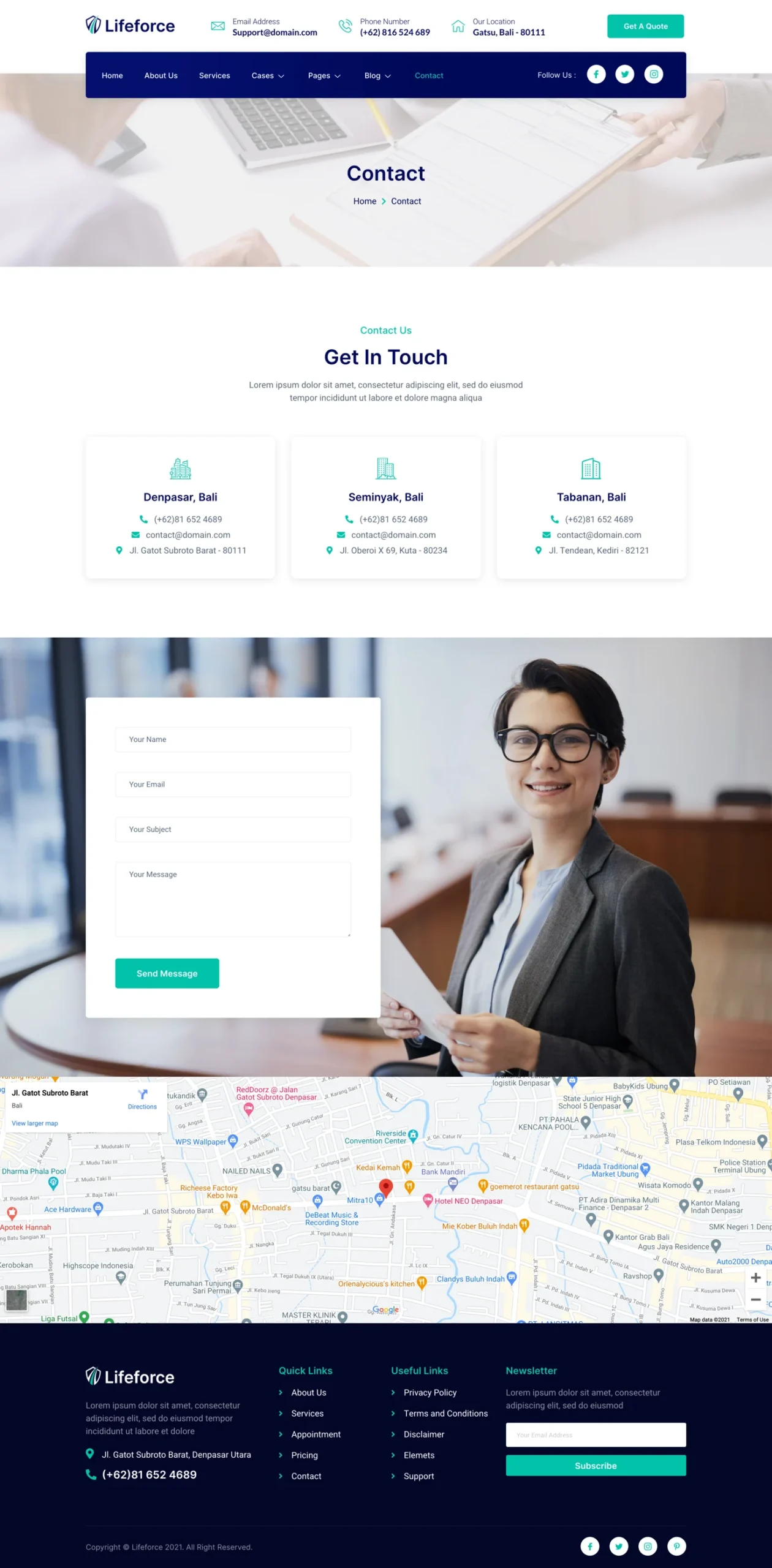Lifeforce – Insurance Agency Elementor Template Kit - Image 4