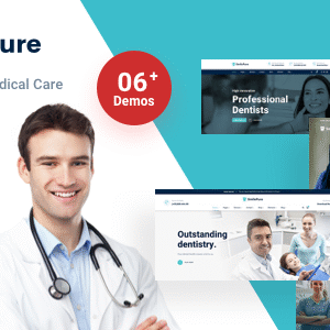 SmilePure – Dental Medical Care WordPress Theme