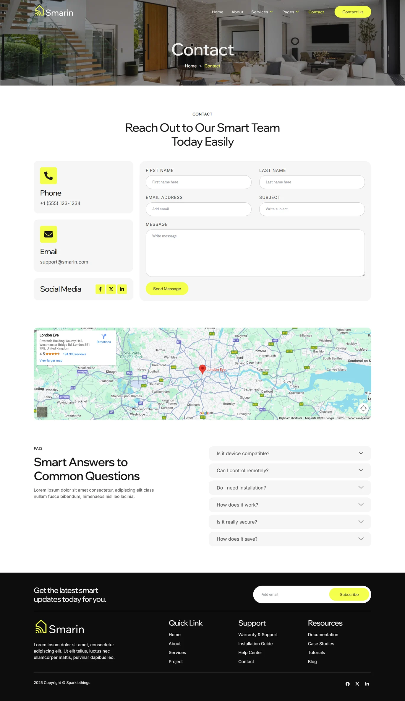 Smarin – Smart Home Automation Elementor Template Kit - Image 3